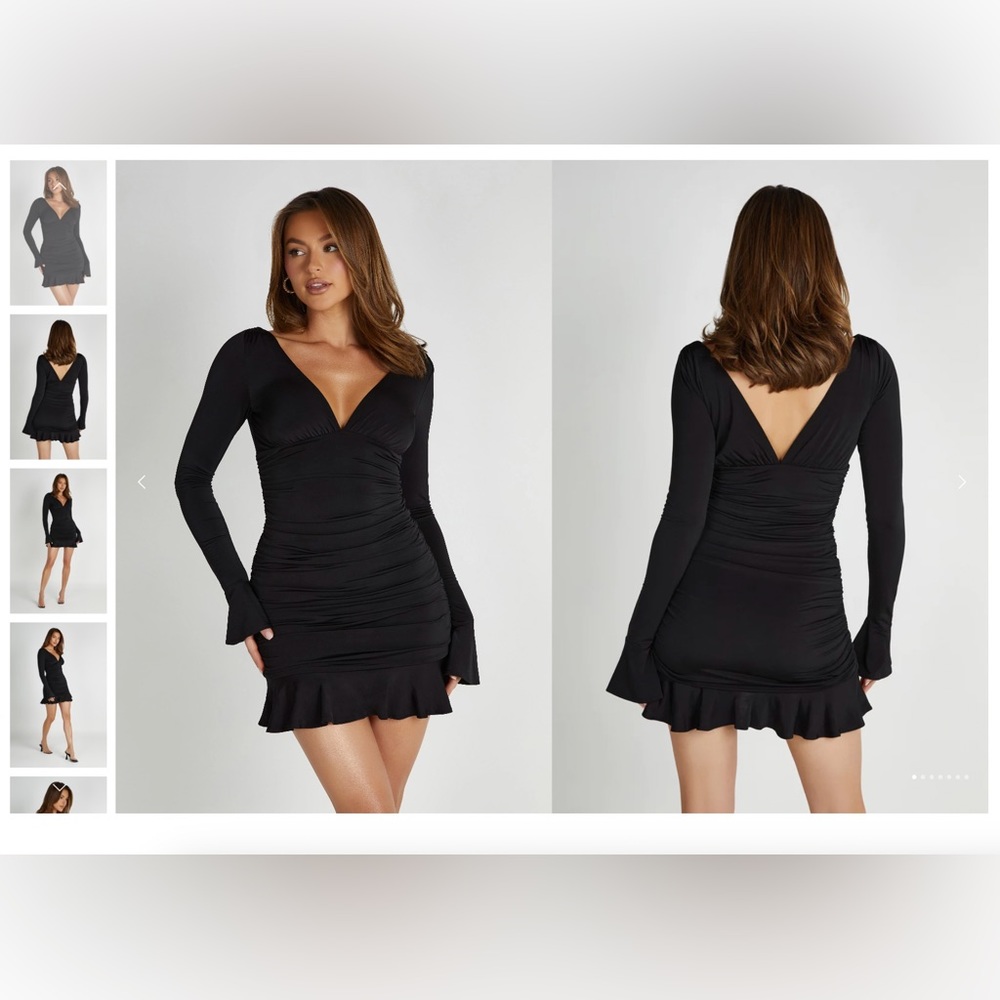MESHKI JERSEY DRESS